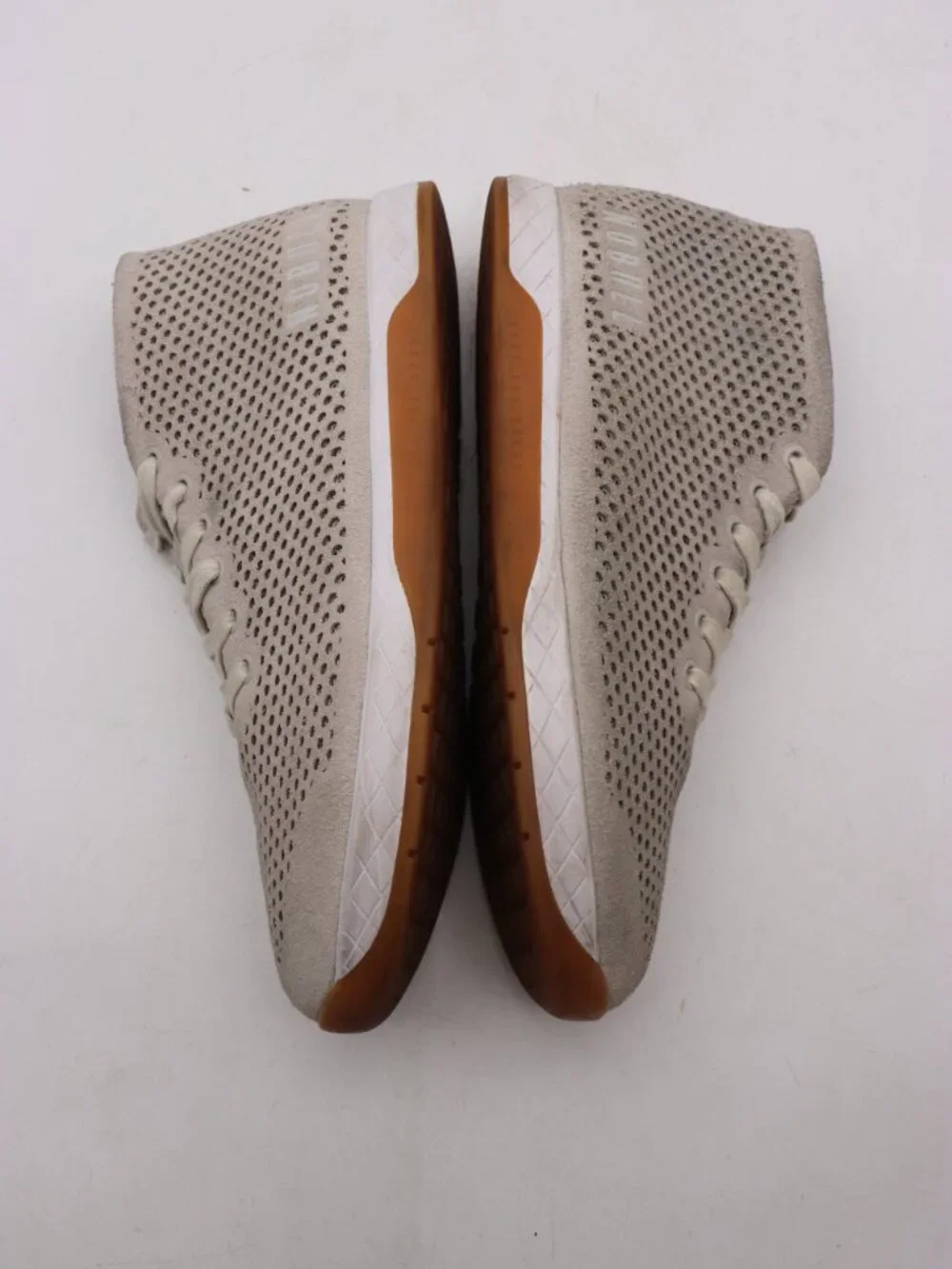 Nobull Shoes Men's Size 10.5 Gray Suede High Top Trainer Gym Sneakers
